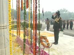 
      
      Lt Gen KJS Dhillon pays homage to fallen soldiers on...
      
      