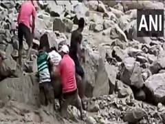 
      
      U'khand: Narrow escape for Dharchula MLA as he slips while...
      
      