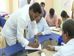 
      
      Andhra Pradesh: Jagan files nomination from Pulivendula...
      
      