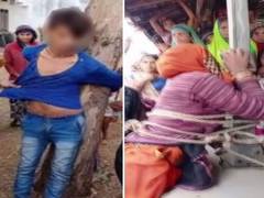 
      
      Police arrest 2 for tying man to tree, woman to pole in Rajasthan
      
      