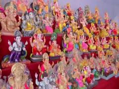 
      
      Ganesh idol sales fall by half due to COVID-19
      
      