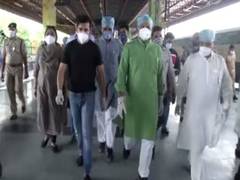 
      
      BJP MP Gautam Gambhir, Adesh Gupta visit railway coach...
      
      