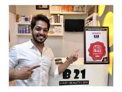 
      
      B21 Salon builds trust among people with excellent services
      
      