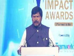 
      
      New Delhi: Ramdas Athawale attends 3rd CSR Health Impact Awards
      
      