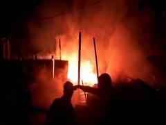 
      
      Fire damages 5 shops in West Bengal's Malancha Bazaar
      
      