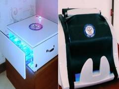 
      
      Hyderabad DRDO lab develops Contactless Sanitisation Cabinet...
      
      
