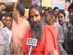 
      
      Maharashtra drought: Ramdev urges people not to waste water
      
      