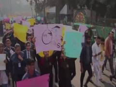 
      
      Gurugram: School children protest against Telangana rape,...
      
      