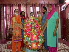 
      
      Chandigarh women prepare 7-feet-long eco-friendly rakhi for...
      
      