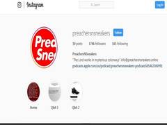 
      
      Instagram page dedicated to preachers' expensive designer shoes
      
      