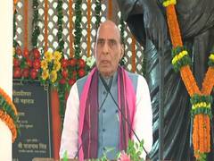 
      
      Rajnath Singh showers praise on Yogi Adityanath in poll-bound...
      
      