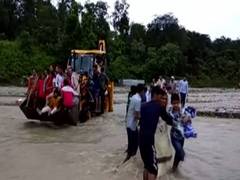 
      
      UP: Devotees stranded at Shakumbhari Devi Temple rescued
      
      