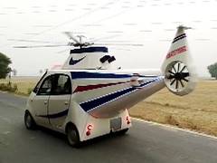 
      
      Bihar: 24-year-old turns Tata Nano into a helicopter
      
      
