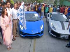 
      
      'Super Car Rally' organised in Hyderabad for cancer awareness
      
      