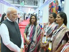 
      
      PM Modi visits UP International Trade Show
      
      