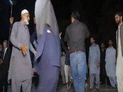 
      
      Pakistani nationals celebrate ouster of Imran Khan
      
      