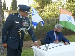 
      
      EAM Jaishankar visits WWI cemetery in Jerusalem, pays homage...
      
      