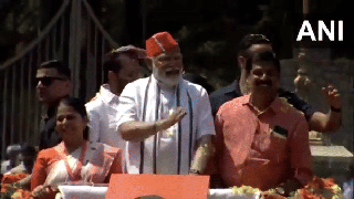 
      
      Prime Minister Modi holds roadshow in Kerala's Palakkad
      
      