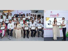
      
      MeghaShrey NGO conducts the Champions of Humanity Event to...
      
      