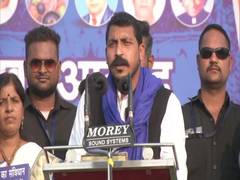 
      
      Fight is between Constitution, Manusmriti: Bhim Army chief
      
      