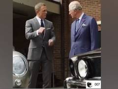 
      
      Prince Charles visits sets of 'Bond 25'
      
      