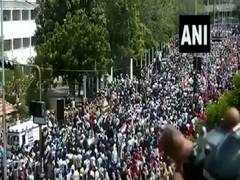 
      
      Thousands of protestors march in Chennai against CAA, sing...
      
      