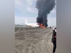 
      
      25 injured after passenger plane veers off runway in China
      
      