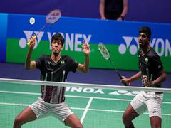 
      
      All England Open: Chirag-Satwiksairaj ease to second round in...
      
      