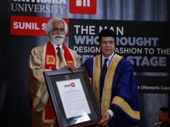 
      
      Chitkara University confers FDCI President, Sunil Sethi with...
      
      