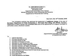 
      
      IAS officers Asha Ram Sihag appointed as Secretary,...
      
      