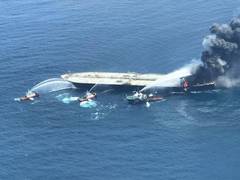 
      
      ICG continues fire fighting operation on MT New Diamond
      
      