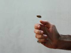 
      
      Decisions based on coin flips to change status quo make...
      
      