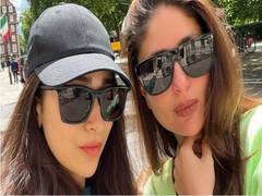 
      
      Kapoor sisters re-unite in London
      
      