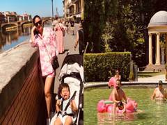 
      
      In Pics: Kareena being touristy in Italy as Saif enjoys pool time
      
      