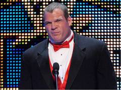 
      
      WWE Hall of Famer 'Kane', aka Glenn Jacobs, slammed 
      
      