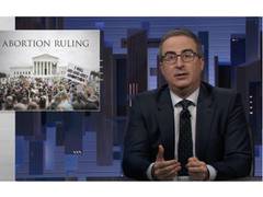 
      
      John Oliver slams Roe v. Wade reversal, calls Supreme Court's verdict 'utterly devastating'
      
      