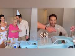 
      
      'Gossip Girl' star Westwick brings in birthday with Amy Jackson
      
      