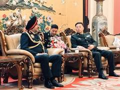 
      
      On visit to China, Lt Gen Ranbir Singh calls on Commander of...
      
      
