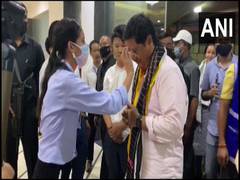 
      
      Meghalaya CM arrives at Arunachal Pradesh to attend National...
      
      
