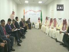 
      
      Modi meets MBS, Moon Jae-in on margins of G-20 Summit
      
      
