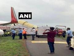 
      
      Air India Express plane skids off runway in Mangaluru;...
      
      