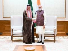 
      
      Saudi FM meets PM Modi, briefs him on follow ups of post-MBS visit
      
      