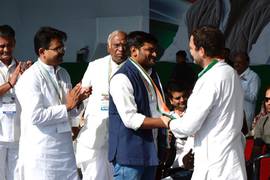 
      
      Hardik Patel joins Congress in Ahmedabad
      
      