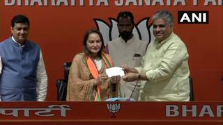 
      
      Jaya Prada joins BJP
      
      