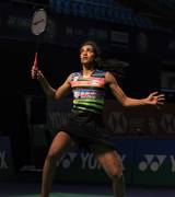 
      
      Sindhu enters Singapore Open semi-finals, Saina crashes out
      
      
