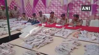 
      
      405 illegal weapons, 739 live cartridges seized in Bulandshahr
      
      