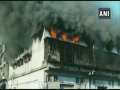 
      
      Bhiwandi: Fire breaks out in Kalher
      
      