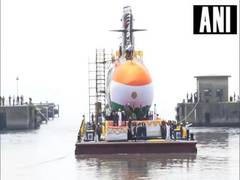 
      
      Mumbai: Submarine Vela of Project 75 launched
      
      