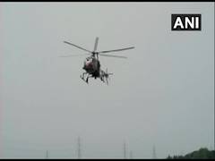 
      
      Army chopper crashes near Reasi in J-K, pilots safe
      
      