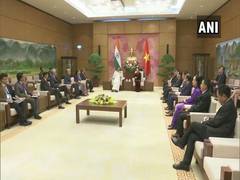 
      
      Venkaiah Naidu meets Vietnamese Vice President
      
      